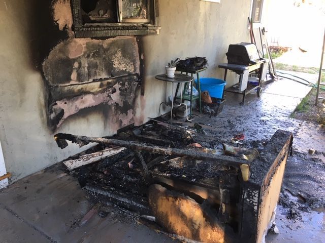 Vineyard Avenue fire